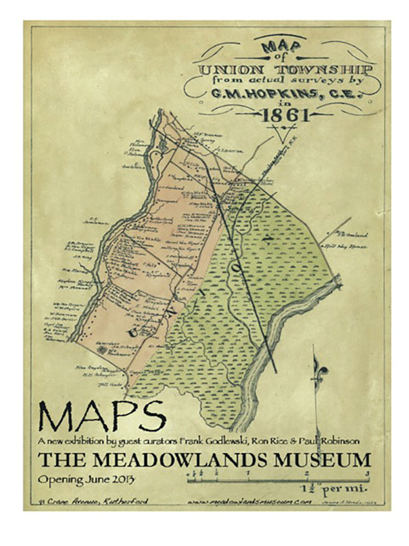 MAP EXHIBITION PROJECT AT THE MEADOWLANDS MUSEUM Meadowlands Research