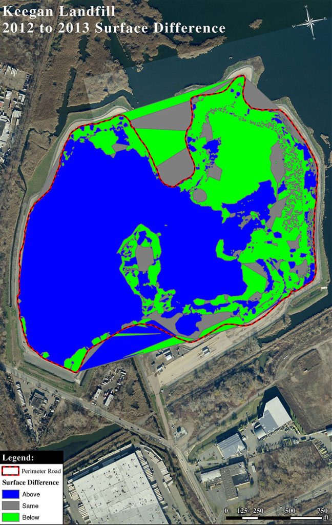 Landfill Topographic Monitoring Meadowlands Research & Restoration Institute